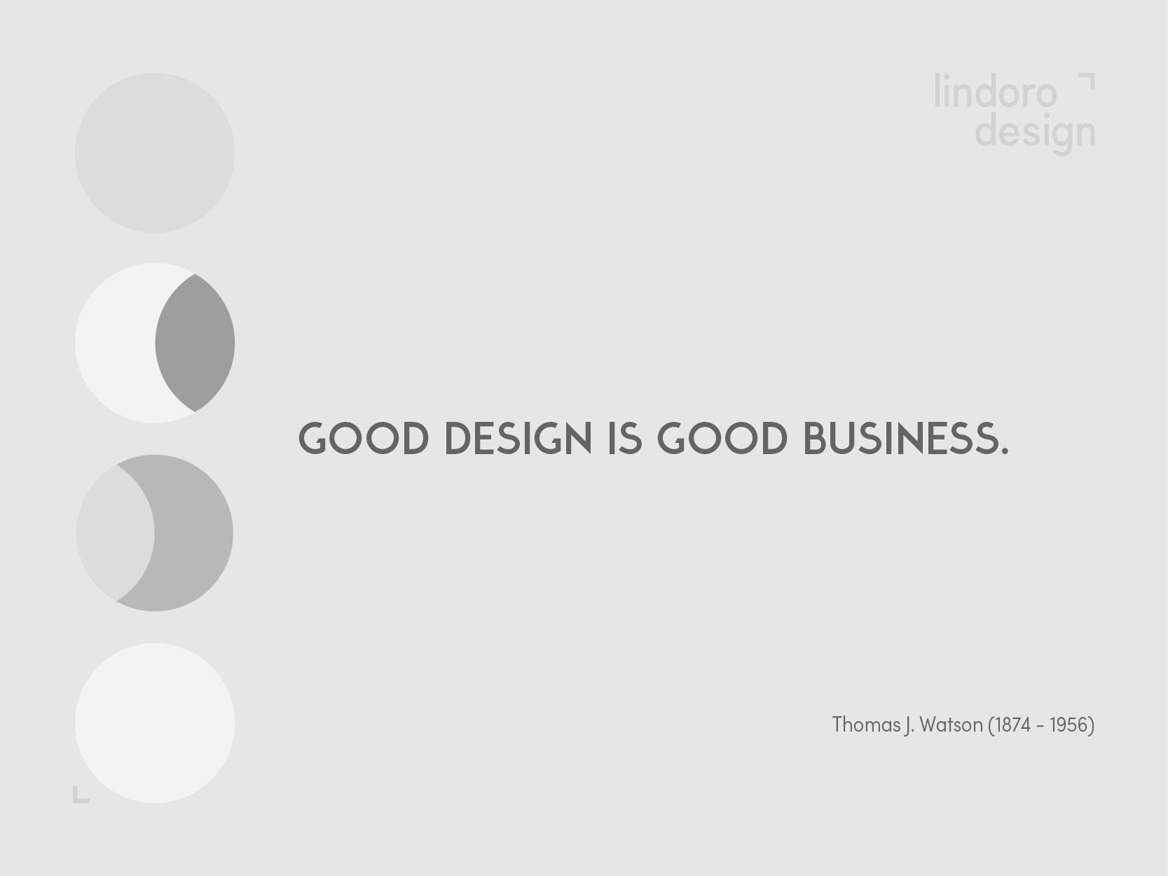 Good Design is Good Business.
